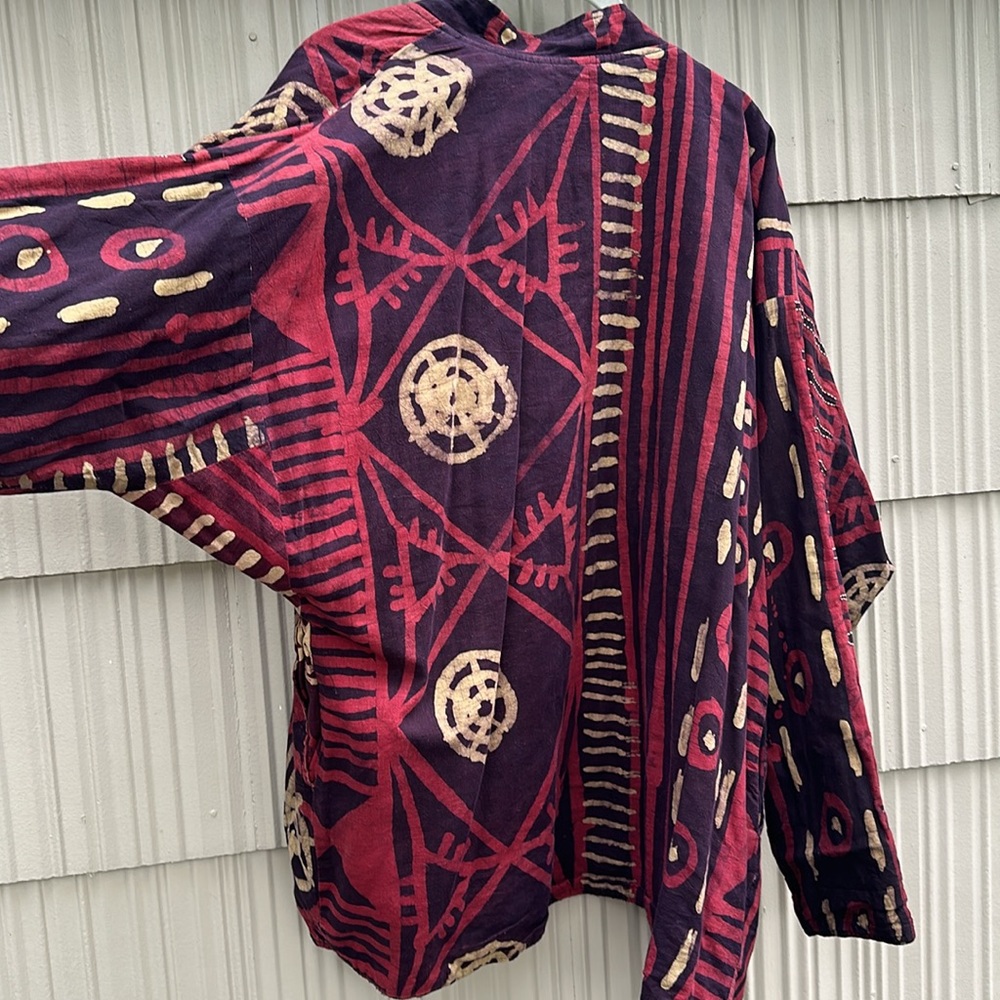 Vintage Batik Fully Reversible Jacket - image 8